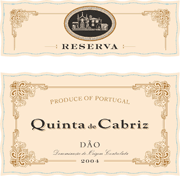 Dao Sul 2004 Quinta de Cabriz Reserva